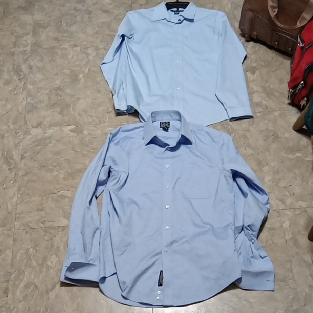 Jos. A. Bank Sky Blue Men's Dress Shirt Bundle